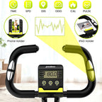 Folding exercise bike features overview