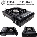 Camping stove dimensions