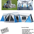 Cabin tent at a campsite
