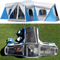 16-person 3-room family cabin tent