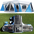 16-person 3-room family cabin tent