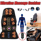 Heated massage chair pad folded for storage