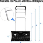 Adjustable handle heights for people of different heights