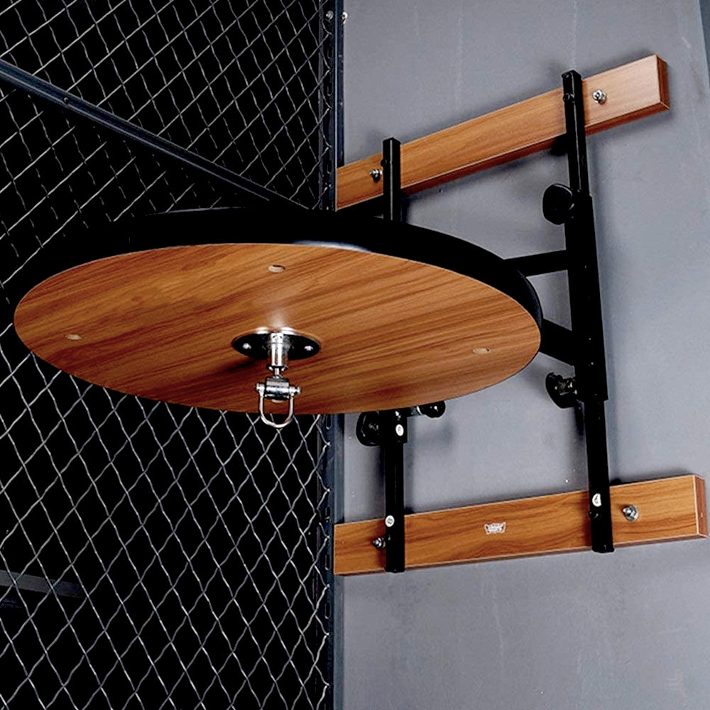 Speed bag platform mounted on the wall, without a bag