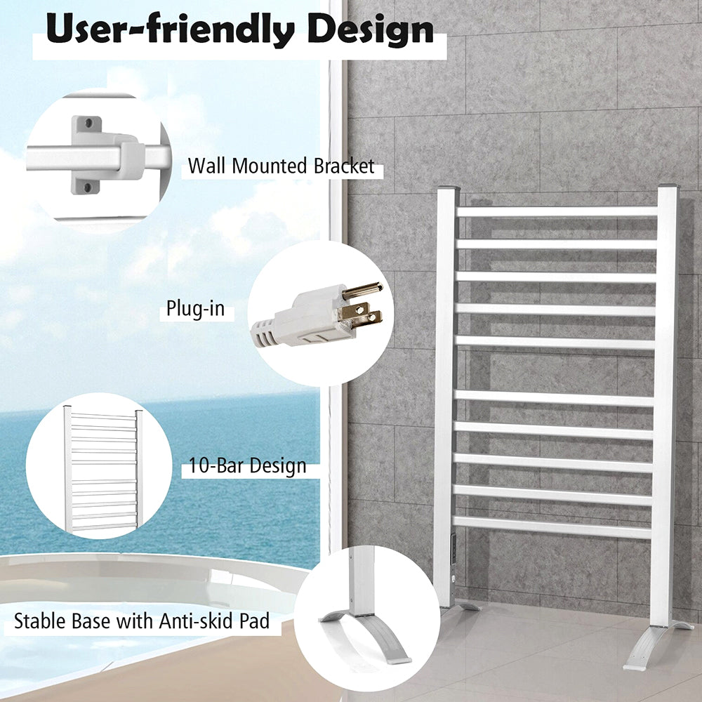 Wall-mount bracket, plug and anti-slip feet