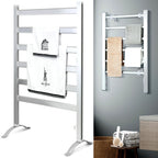 6-bar heated towel warmer