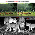 24MP photos, 1296p video and low-glow infrared night vision