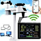 Weather station sending readings over WiFi to a phone, tablet and computer