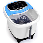 Heated foot spa bath massager in white